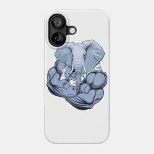 Gym Fitness Elephant Training Motivation Phone Case
