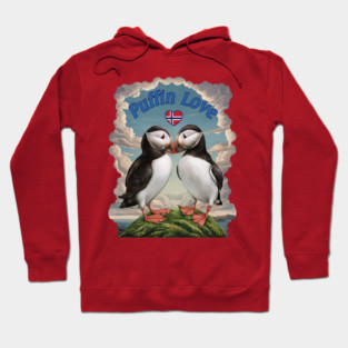 Puffin Love - Norway Hoodie