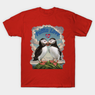 Puffin Love - Norway T-Shirt