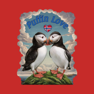 Puffin Love - Norway T-Shirt