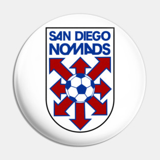 Retro San Diego Nomads Soccer 1986 Pin