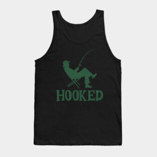 Hooked on Fishing Tank Top