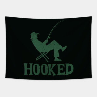 Hooked on Fishing Tapestry