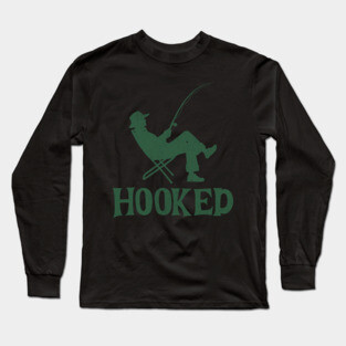 Hooked on Fishing Long Sleeve T-Shirt