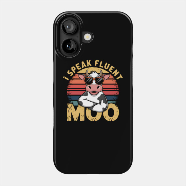 Fluent Moo Phone Case by MakerMind8.2