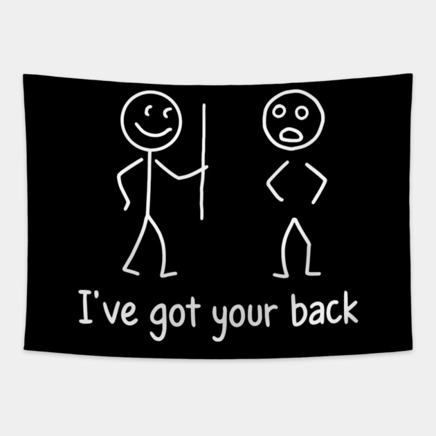 I've Got Your Back Tapestry by MakerMind8.2