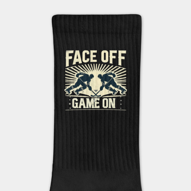Face Off, Game On - Vintage Hockey Design by Ben's Store 1