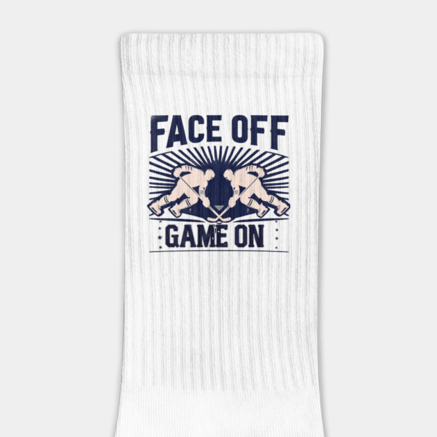 Face Off, Game On - Vintage Hockey Design by Ben's Store 1