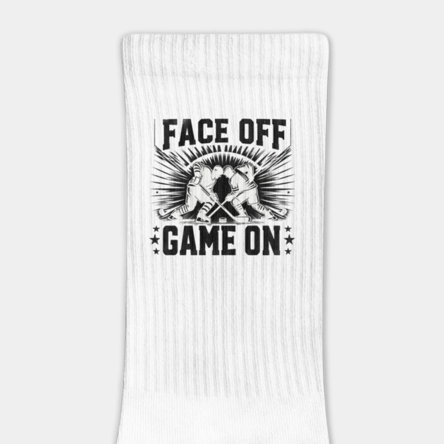 Face Off, Game On - Vintage Hockey Design by Ben's Store 1