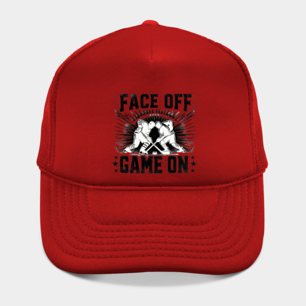 Face Off, Game On - Vintage Hockey Design by Ben's Store 1