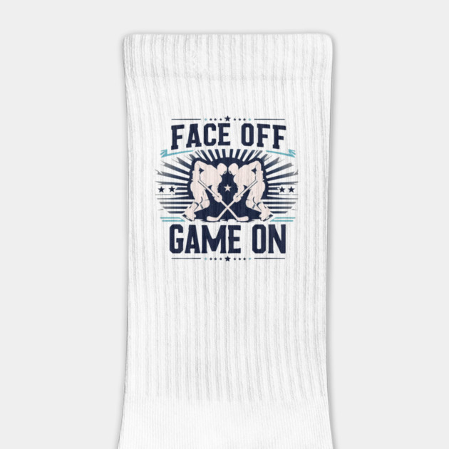Face Off, Game On - Vintage Hockey Design by Ben's Store 1