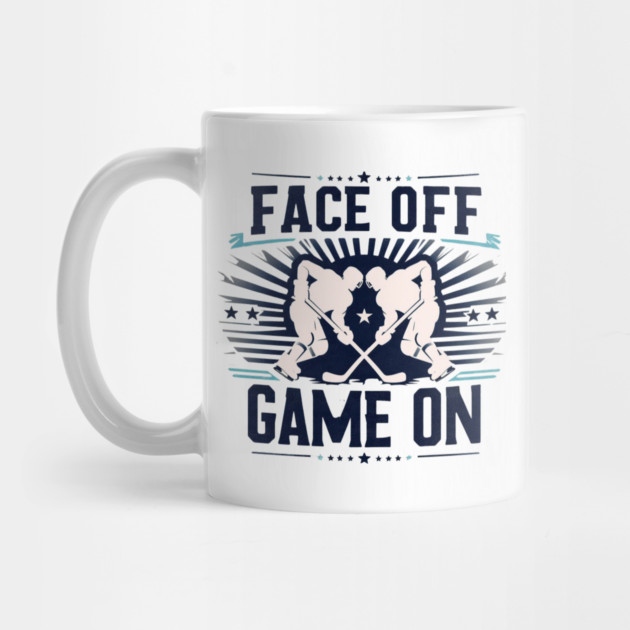 Face Off, Game On - Vintage Hockey Design by Ben's Store 1