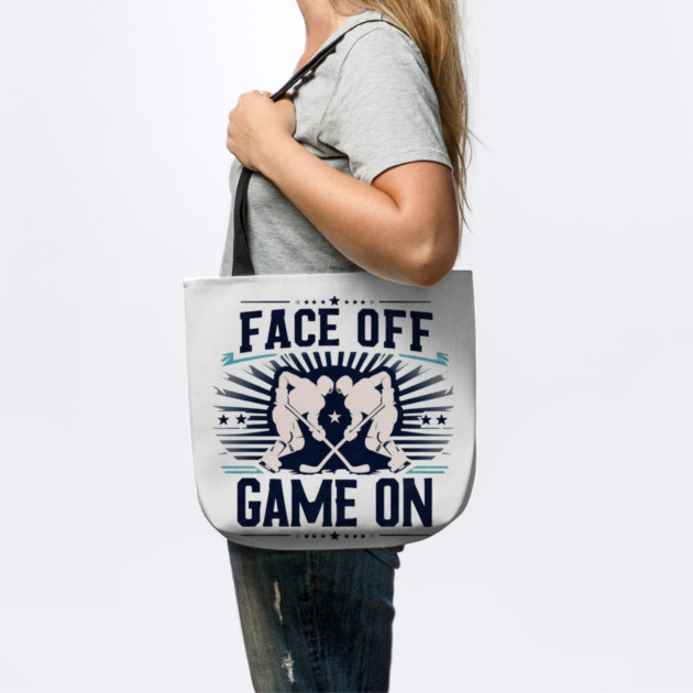 Face Off, Game On - Vintage Hockey Design by Ben's Store 1