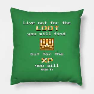 The Meaning of Extra Lives Pillow