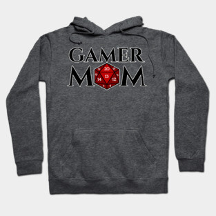 D20 Gamer Mom Hoodie