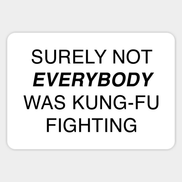 KUNG-FU Sticker by Therapy's Store