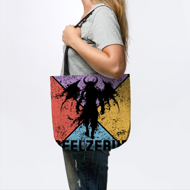 Beelzebub Demon Retro Art – Occult Grunge Aesthetic by TuncGK