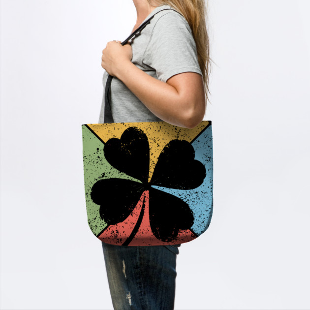 Lucky Clover Retro Pop Art – St. Patrick’s Grunge Style by TuncGK