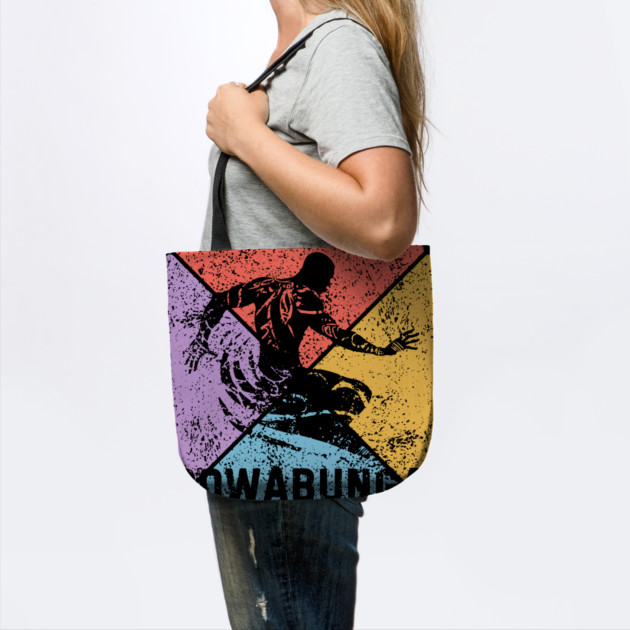 Cowabunga Surfing Vintage Pop Art – 80s Beach Vibes by TuncGK