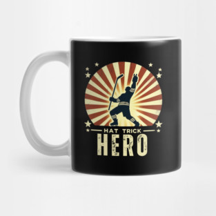 Hat Trick Hero – Vintage Hockey Design Mug