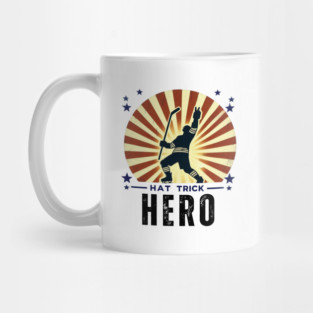 Hat Trick Hero – Vintage Hockey Design Mug