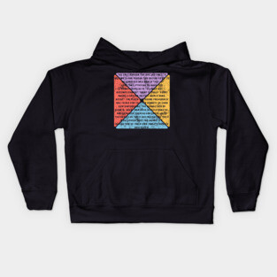 Ralph Waldo Emerson Quote – Retro Inspirational Pop Art Kids Hoodie