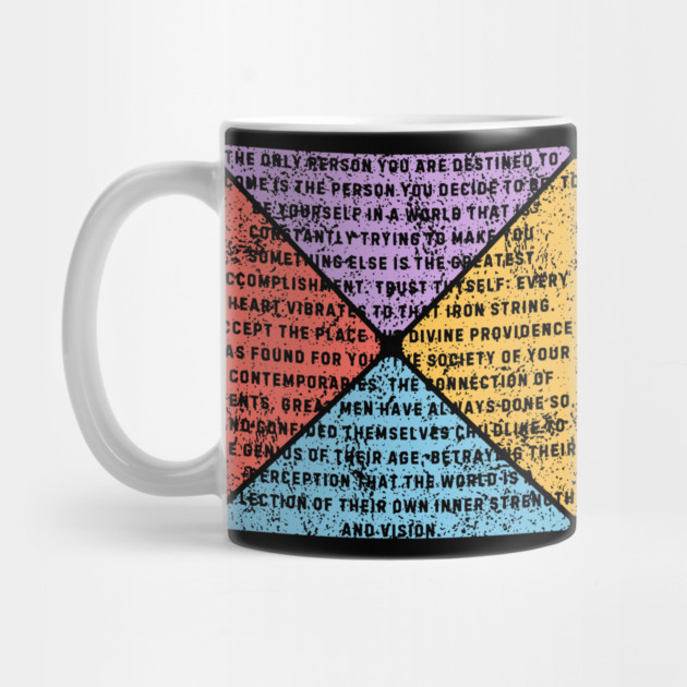 Ralph Waldo Emerson Quote – Retro Inspirational Pop Art by TuncGK