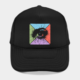 Gaze Vintage Eye Art – Mystical Pop Art Design Hat
