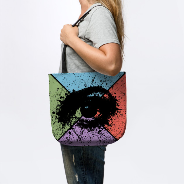 Gaze Vintage Eye Art – Mystical Pop Art Design by TuncGK