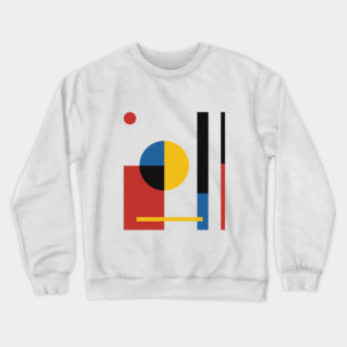 Bauhaus Composition 03 Crewneck Sweatshirt