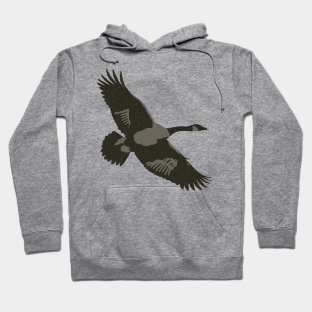 Plucky Honker Goose Hoodie by DonWillisJrArt