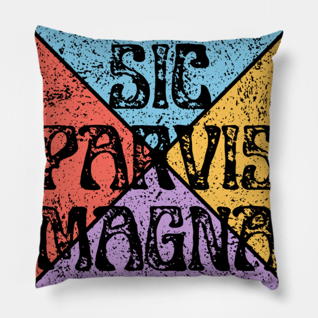 Sic Parvis Magna – Small Starts Lead to Greatness Pillow by TuncGK