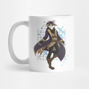 Captain Calico Jack - Pirate Tabaxi Mug