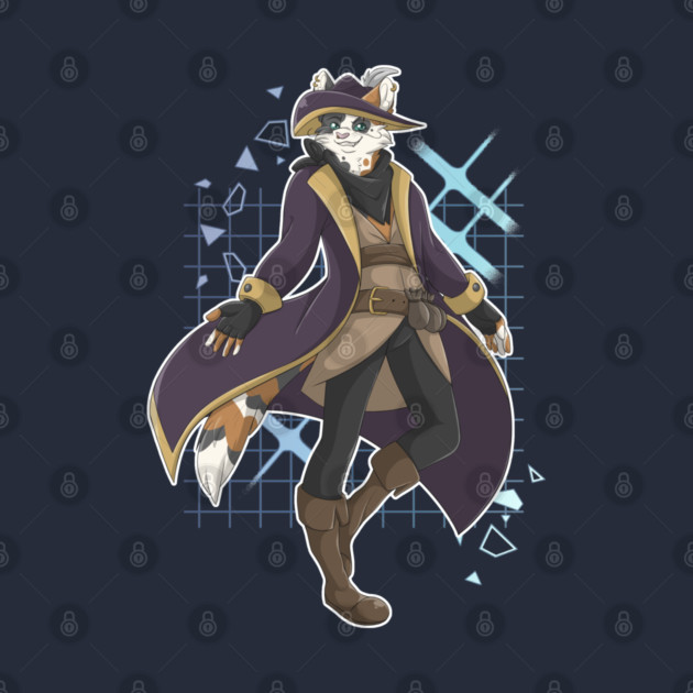 Captain Calico Jack - Pirate Tabaxi by Fennek