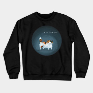 In My Feral Era Cat Crewneck Sweatshirt