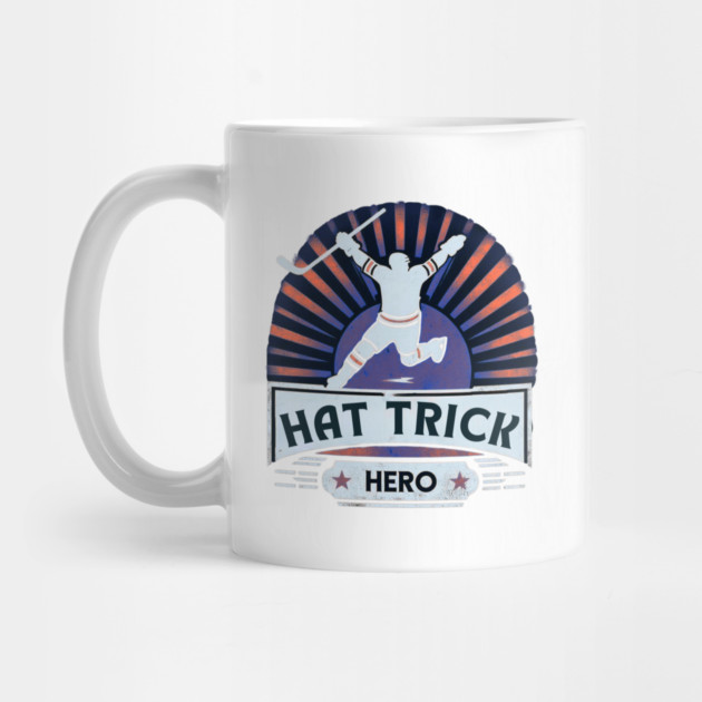 Hat Trick Hero – Vintage Hockey Design by Ben's Store 1