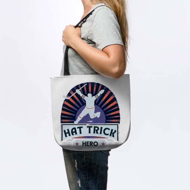 Hat Trick Hero – Vintage Hockey Design by Ben's Store 1