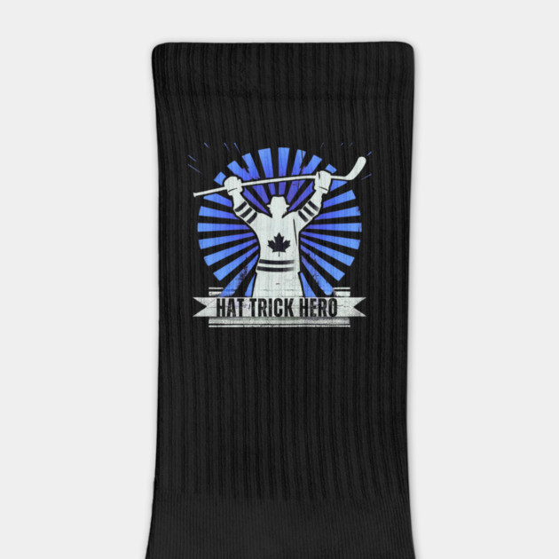 Hat Trick Hero – Vintage Hockey Design by Ben's Store 1