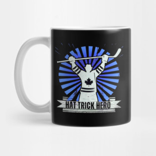 Hat Trick Hero – Vintage Hockey Design Mug