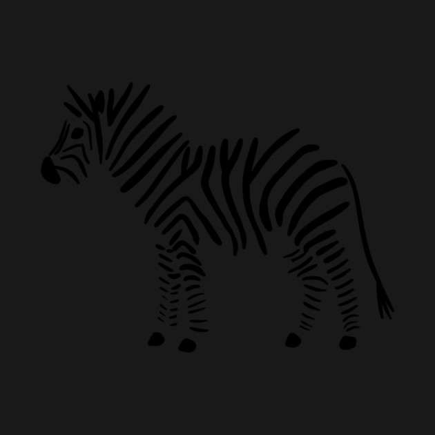 Invisible Zebra by afewpixels