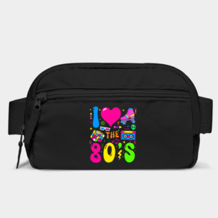 I Love The 80's Party 1980s Themed Costume Bag