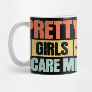 pretty-girls-scare-me-retro Mug