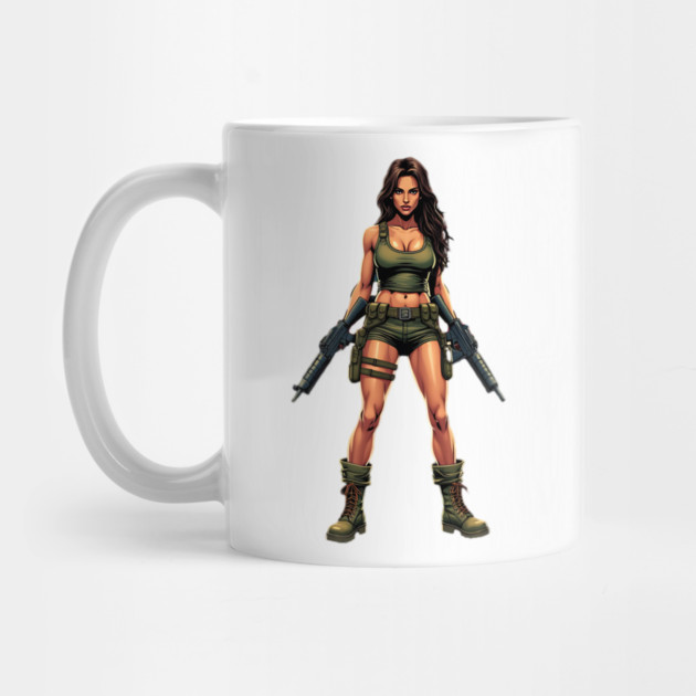 Military Pinup Girl by animegirlnft