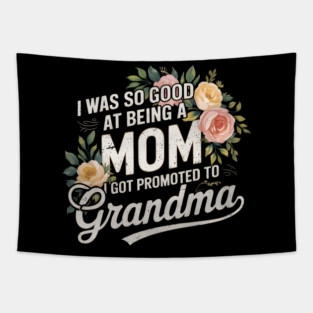 Promoted to Grandma Tapestry