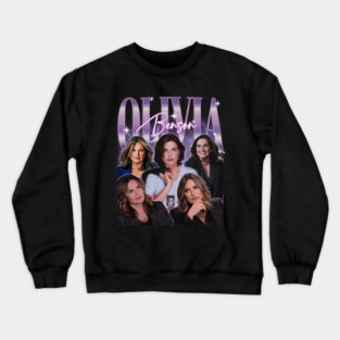 Olivia Benson Retro Collage Crewneck Sweatshirt