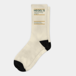 Hegel's Phenomenology of Spirit Socks