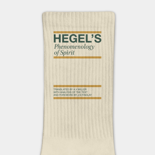 Hegel's Phenomenology of Spirit by Philosophy Shirts