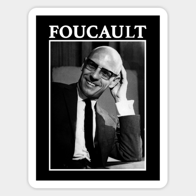 FOUCAULT Sticker by Philosophy Shirts
