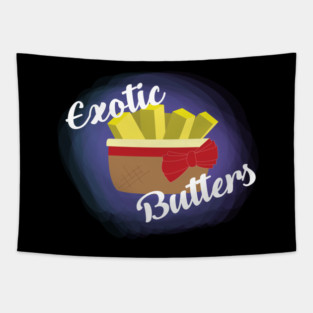 Exotic Butters Tapestry