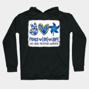 child abuse prevention awareness Hoodie